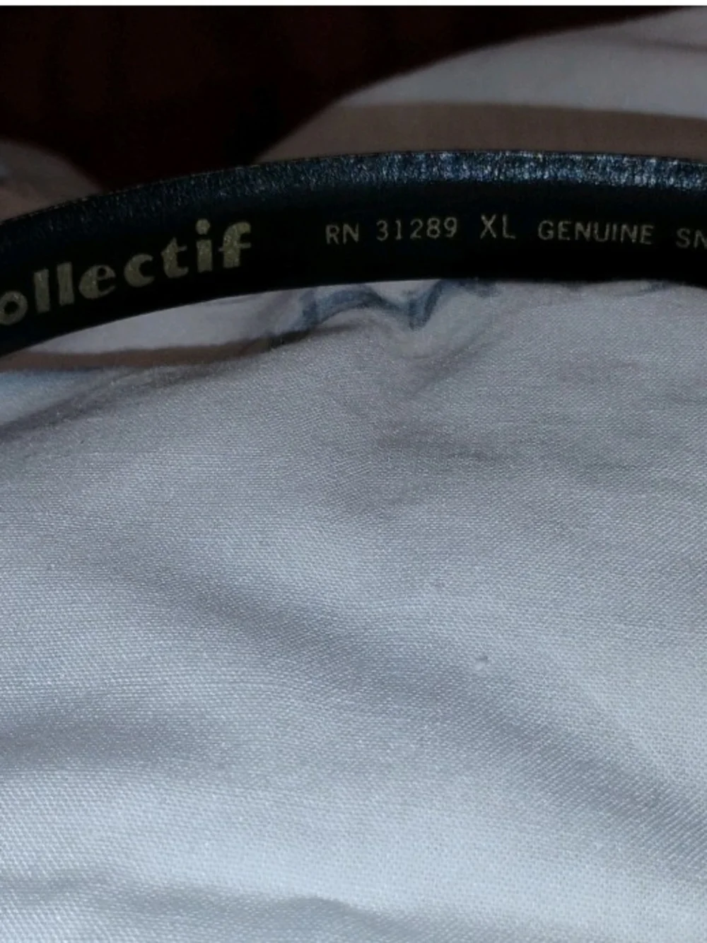 Men's Black Croc-Embossed Leather Belt Bag